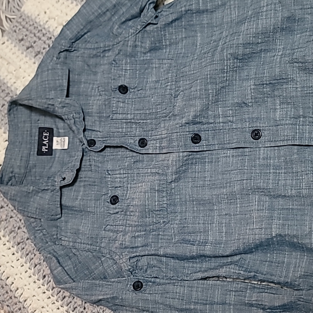 Children's Place Bottom Down Dress shirt for boys
